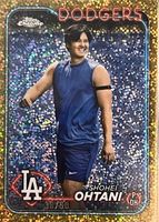Shohei Ohtani 2024 Topps Chrome #1 Image Variation - Gold